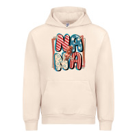 Sandshell 4th of July nana with lightning bolt Urban Hoodie - FaDigitalArtStudio