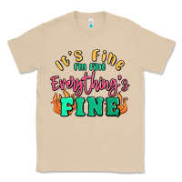 Mushroom its fine im dine everythings fine Classic Tee - MaliasSmallBusiness