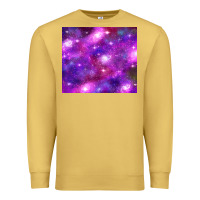 Antique Gold colorful abstract galaxy black and purple Premium Sweatshirt - TumblerDesignByShophia