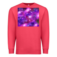 Cardinal colorful abstract galaxy black and purple Premium Sweatshirt - TumblerDesignByShophia