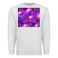 Oatmeal Heather colorful abstract galaxy black and purple Premium Sweatshirt - TumblerDesignByShophia