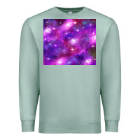 Seafoam colorful abstract galaxy black and purple Premium Sweatshirt - TumblerDesignByShophia