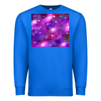 True Royal colorful abstract galaxy black and purple Premium Sweatshirt - TumblerDesignByShophia
