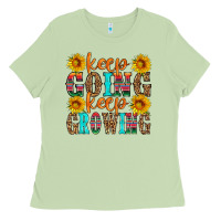 Matcha keep going keep growing Ladies Tee - HRA Design Shop