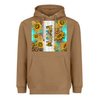 Toasted Coconut western mother's day mama with turquoise and sunflowers and leopard tu Heavyweight Hoodie - TumblerDesignByShophia