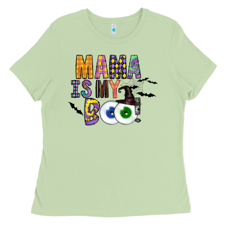 Mama Is My Boo Ladies Tee by CowhideDigitalArt | Teevron