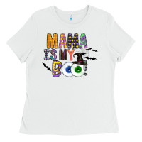 White Mama is my Boo Ladies Tee - CowhideDigitalArt