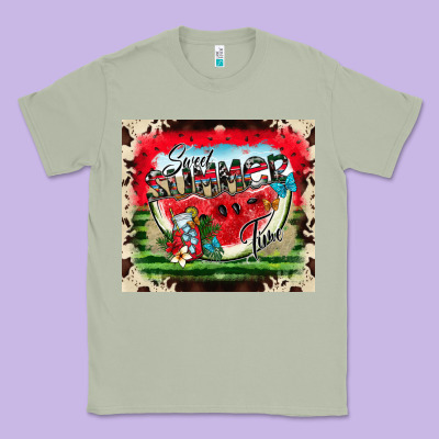 Summer Vibes Classic Tee Designed By Cowhidedigitalart