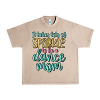 French Oak it takes lots of sparkle to be a dance mom Urban Heavy Tee - MaliasSmallBusiness