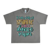 Tornado it takes lots of sparkle to be a dance mom Urban Heavy Tee - MaliasSmallBusiness