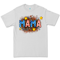 Usa Mama  Leopard Background Premium Tee | Teevron