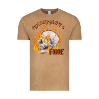 Vintage Camel everything's fine Vintage Tee - MaliasSmallBusiness
