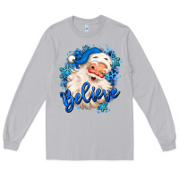 Moon Dust believe winter christmas santa claus Long Sleeve Tee - MaliasSmallBusiness