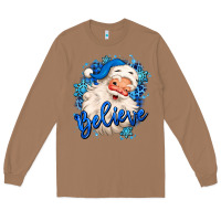 Toasted Coconut believe winter christmas santa claus Long Sleeve Tee - MaliasSmallBusiness