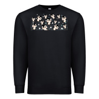 Black cute penguin Premium Sweatshirt - TumblerDesignByShophia