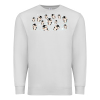 Dove Grey cute penguin Premium Sweatshirt - TumblerDesignByShophia