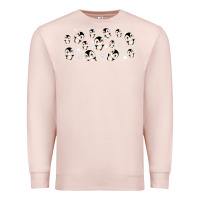 Pale Pink cute penguin Premium Sweatshirt - TumblerDesignByShophia