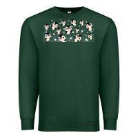 Sports Green cute penguin Premium Sweatshirt - TumblerDesignByShophia
