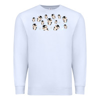 White cute penguin Premium Sweatshirt - TumblerDesignByShophia