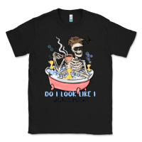 Black do i look like i give a duck Classic Tee - MaliasSmallBusiness