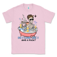 Bubblegum Pink do i look like i give a duck Classic Tee - MaliasSmallBusiness