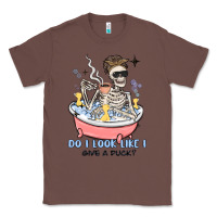 Chestnut do i look like i give a duck Classic Tee - MaliasSmallBusiness