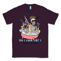 Plum do i look like i give a duck Classic Tee - MaliasSmallBusiness