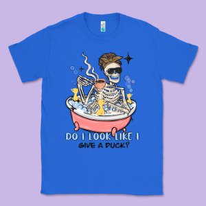 Do I Look Like I Give A Duck Classic Tee Designed By Maliassmallbusiness