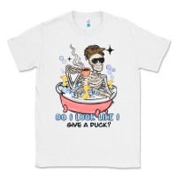 White do i look like i give a duck Classic Tee - MaliasSmallBusiness