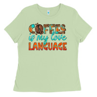 Matcha coffee is my love language Ladies Tee - HRA Design Shop