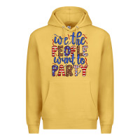 Antique Gold we the people want to party Premium Hoodie - JahusDesignShop