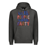 Charcoal Heather we the people want to party Premium Hoodie - JahusDesignShop