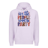 Lilac we the people want to party Premium Hoodie - JahusDesignShop