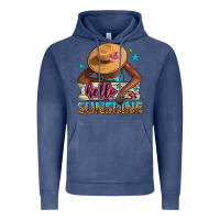 Vintage Denim Hello sunshine Vintage Hoodie - NancyCooperArtShop