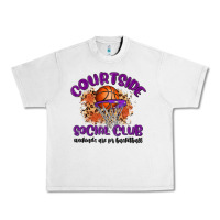 Lunar Rock courtside social club Urban Heavy Tee - MaliasSmallBusiness