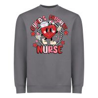 Storm cupids favorite nurse Heavyweight Sweatshirt - MaliasSmallBusiness
