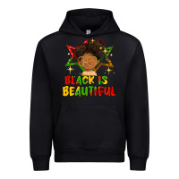 Black black is beautiful Urban Hoodie - FaDigitalArtStudio