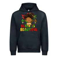Navy black is beautiful Urban Hoodie - FaDigitalArtStudio