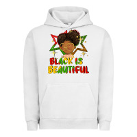 Pigment Lunar Rock black is beautiful Urban Hoodie - FaDigitalArtStudio