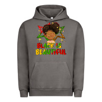Pigment Tornado black is beautiful Urban Hoodie - FaDigitalArtStudio