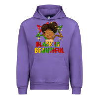 Tulip black is beautiful Urban Hoodie - FaDigitalArtStudio