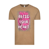 Vintage Coffee bless your heart Vintage Tee - MaliasSmallBusiness