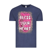 Vintage Denim bless your heart Vintage Tee - MaliasSmallBusiness