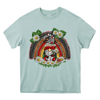 Arona ladybuy gnomies rainbow Heavy Core Tee - BarkalooDesign