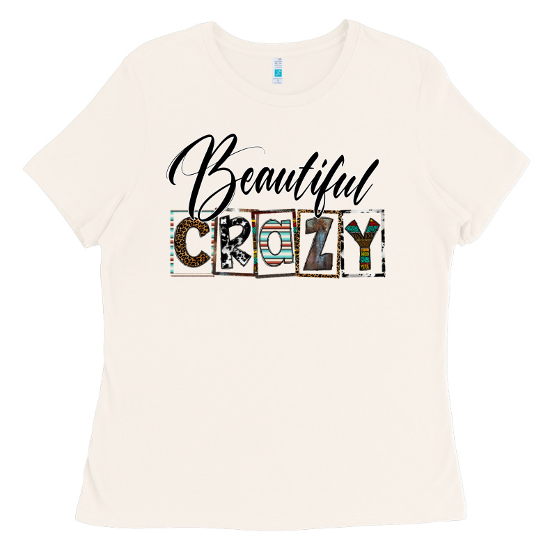 Beatiful Crazy Ladies Tee by SublimationCraftShop | Teevron