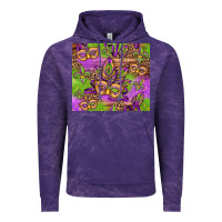 Cloud Purple mardi gras carnival masks and fleur de lis Vintage Hoodie - Jasminsmagicworld