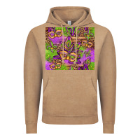 Mardi Gras Carnival Masks And Fleur De Lis Vintage Hoodie | Teevron