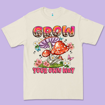 Grow Your Own Way Premium Tee Designed By Jahusdesignshop
