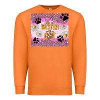 Carrot life is better with a cat Premium Sweatshirt - TumblerDesignByShophia