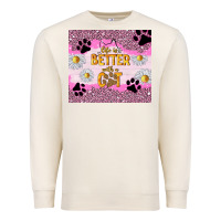 Sandshell life is better with a cat Premium Sweatshirt - TumblerDesignByShophia